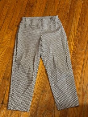 Tribal Black and White Gingham Top